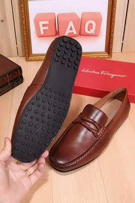 Salvatore Ferragamo Business Men Shoes--066